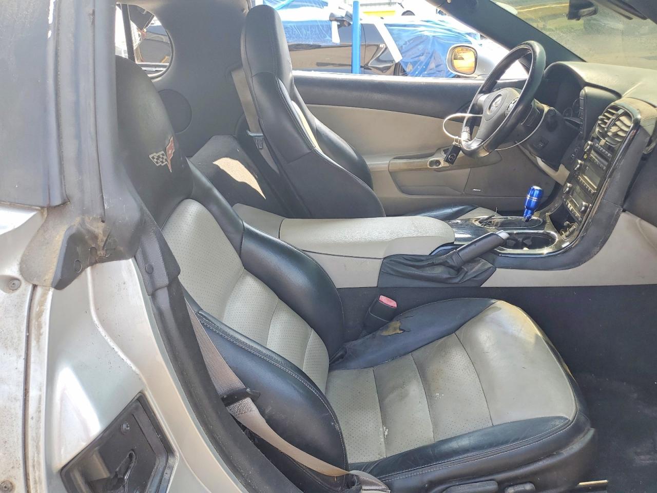 2008 Chevrolet Corvette Silver vin: 1G1YY26W985100138