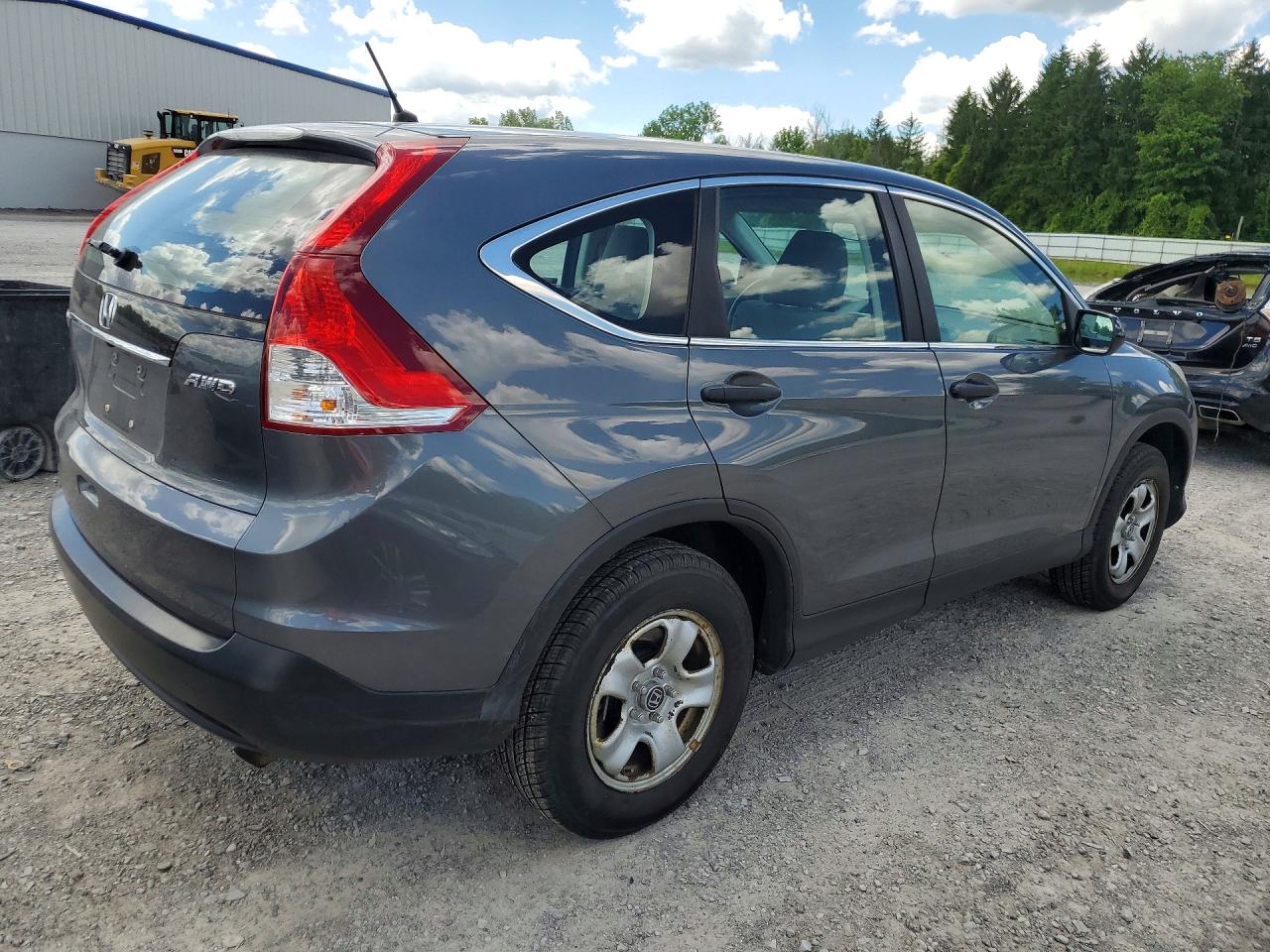 2012 Honda Cr-v Lx Gray vin: 5J6RM4H31CL031790