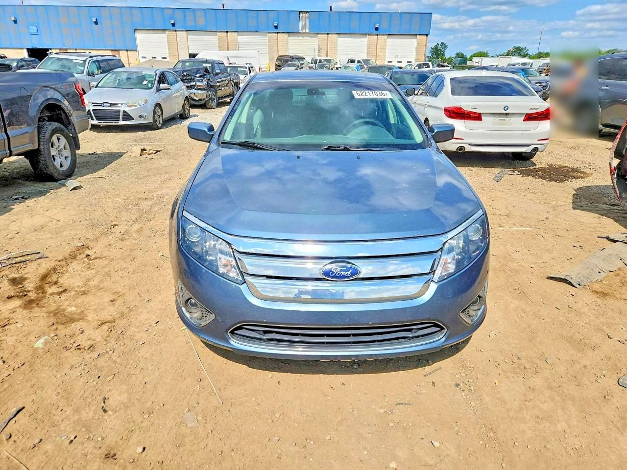 2012 Ford Fusion Sel Blue vin: 3FAHP0JA9CR169031