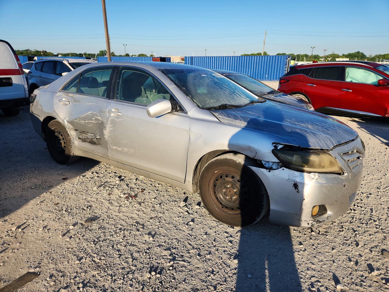2011 Toyota Camry Base Silver vin: 4T1BF3EK2BU181080