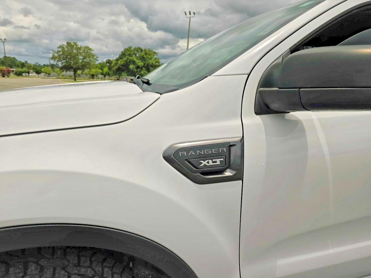 2021 Ford Ranger Xl White vin: 1FTER4FH5MLD35677