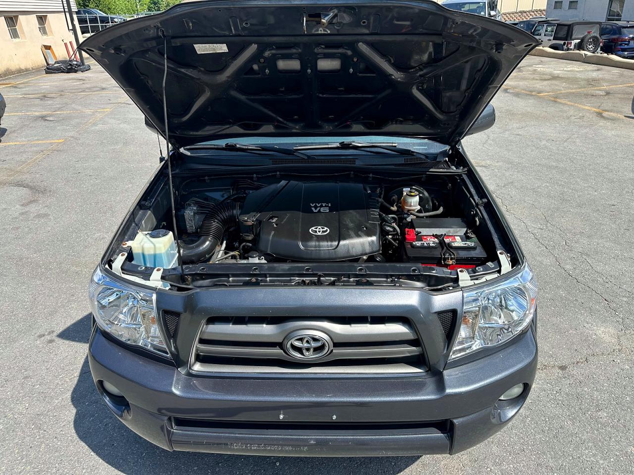 2010 Toyota Tacoma Double Cab Черный vin: 5TELU4EN4AZ695193