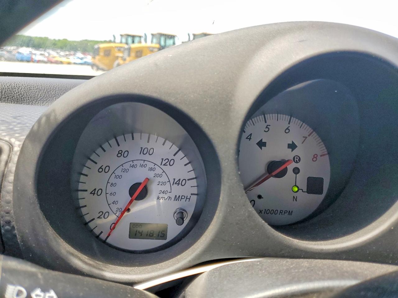2003 Toyota Mr2 Spyder Silver vin: JTDFR320530064392