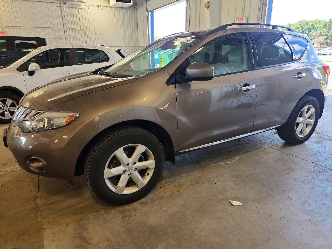 2010 Nissan Murano S Tan vin: JN8AZ1MW0AW122472