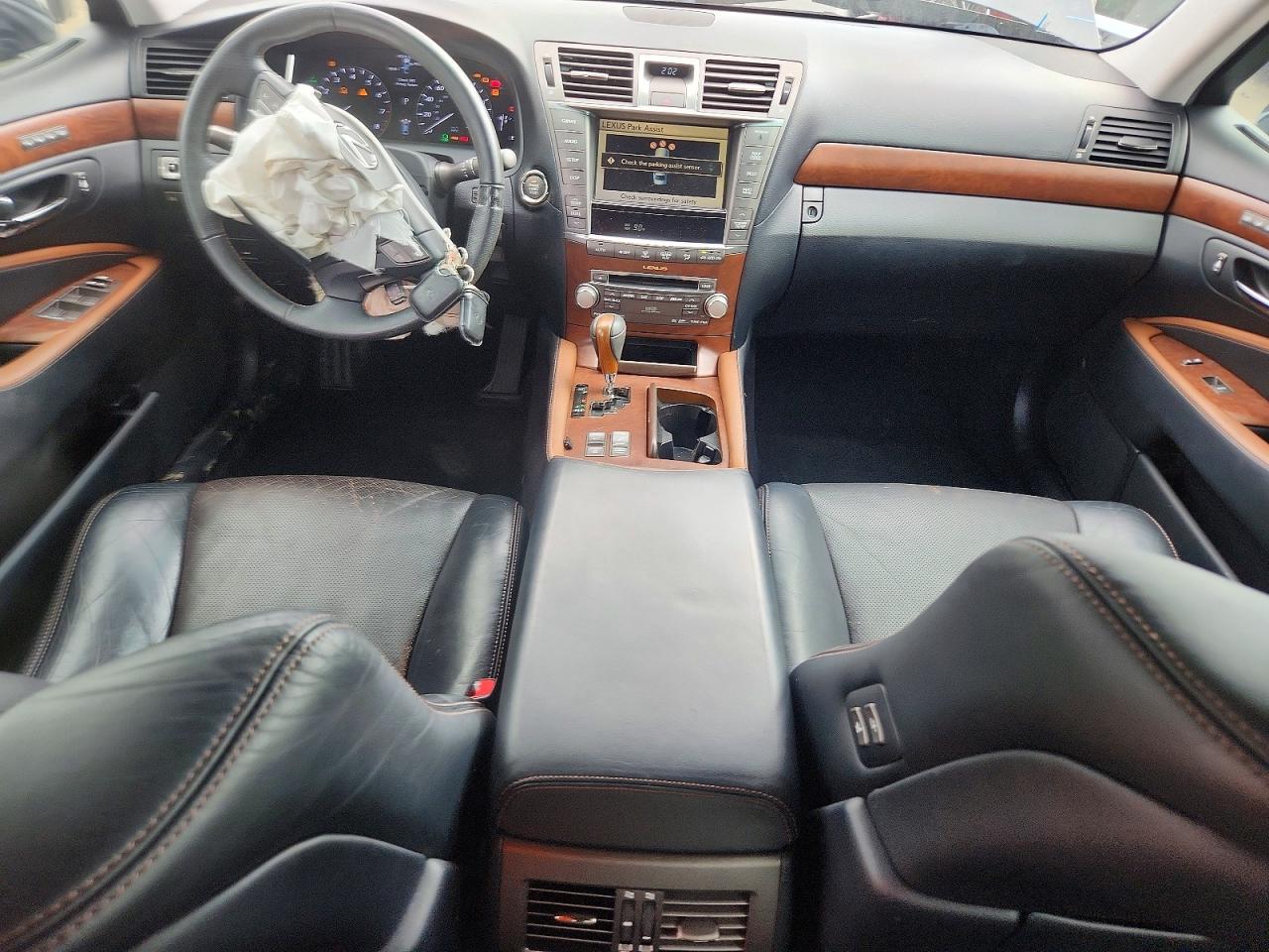 2010 Lexus Ls 460 Charcoal vin: JTHBL5EF6A5097380