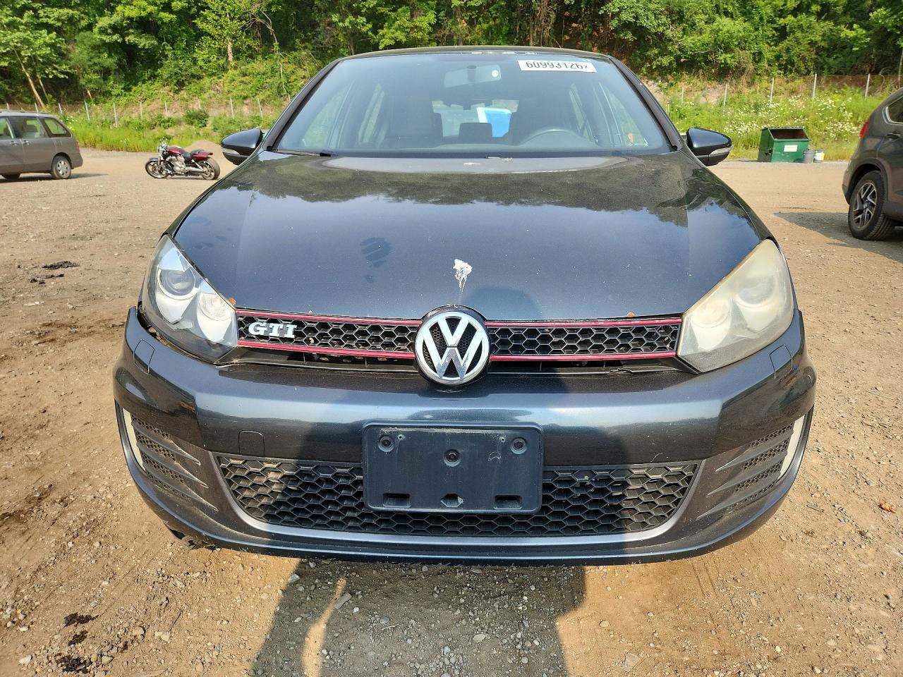 2011 Volkswagen Gti Black vin: WVWHV7AJ4BW039954