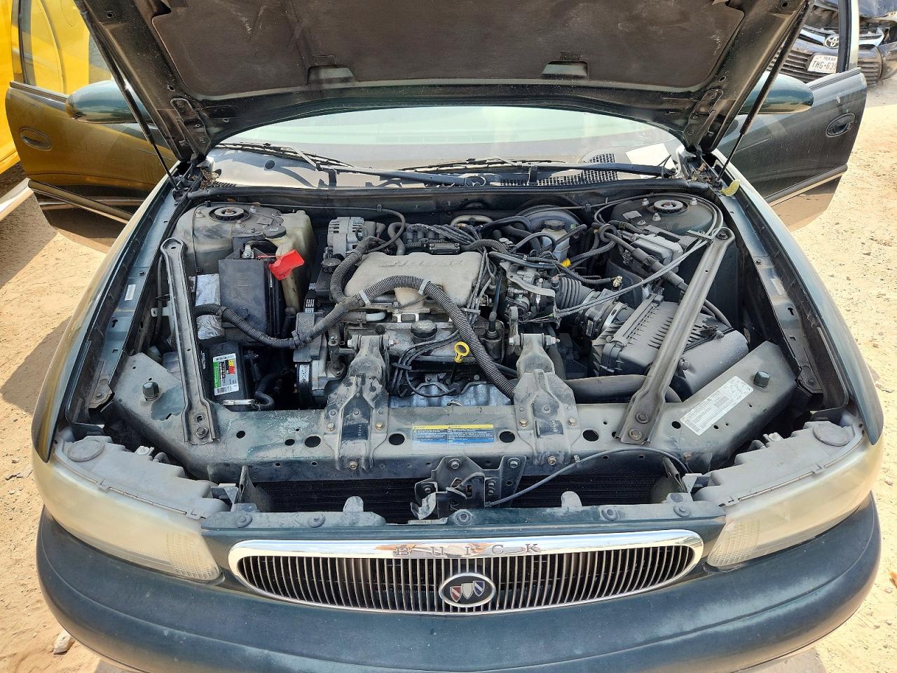 2003 Buick Century Custom Green vin: 2G4WS52J631225390
