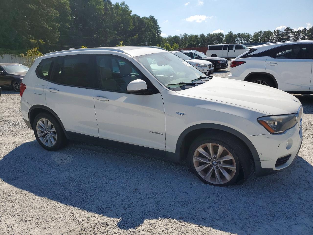 2016 Bmw X3 Xdrive28d White vin: 5UXWY3C57G0N86796