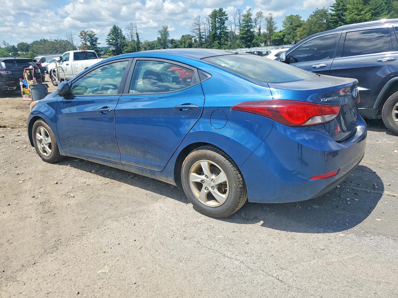 2015 Hyundai Elantra Se Синий vin: KMHDH4AE8FU280839