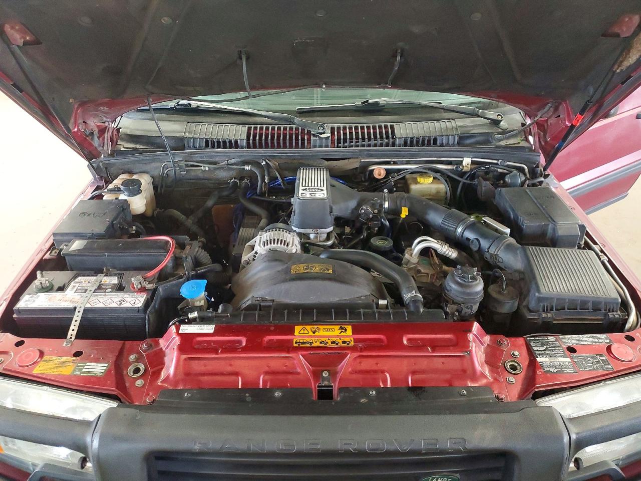 1997 Land Rover Range Rover 4.6 Hse Long Wheelbase Red vin: SALPV1442VA361694