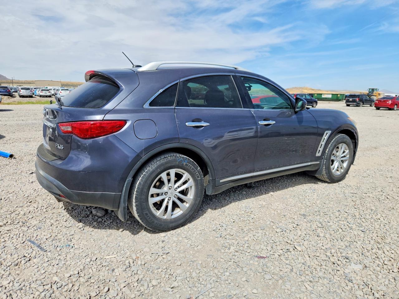 2010 Infiniti Fx35 Base Gray vin: JN8AS1MW4AM853647