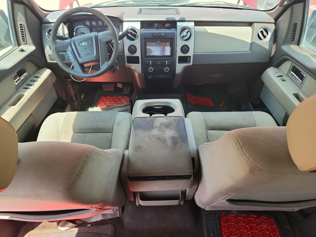2009 Ford F150 Supercrew Red vin: 1FTPW14V59FA45373
