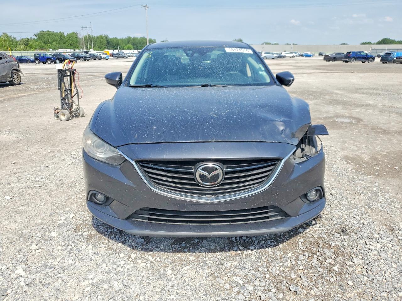 2014 Mazda 6 Grand Touring Gray vin: JM1GJ1W64E1141510
