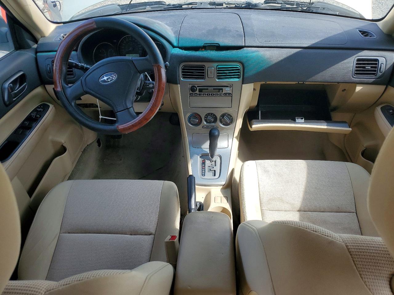 2007 Subaru Forester 2.5x Gold vin: JF1SG63607H714672