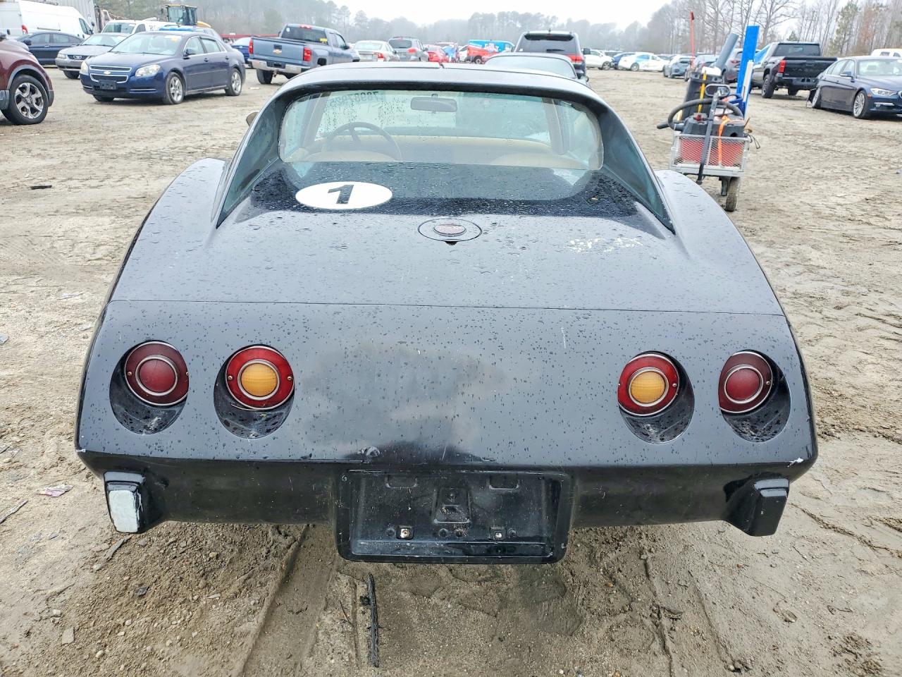 1976 Chevrolet Corvette Black vin: 1Z37L6S439227