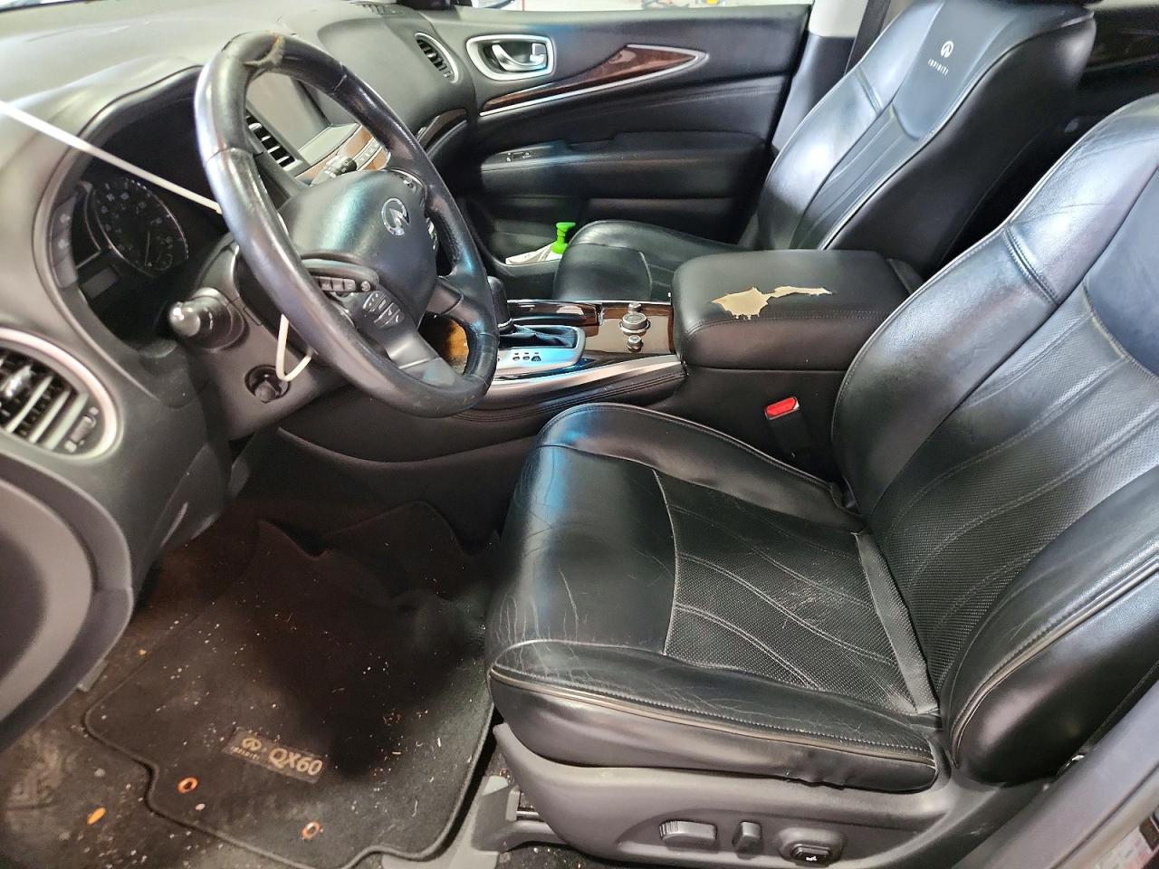 2014 Infiniti Qx60 Base Black vin: 5N1AL0MM6EC512937