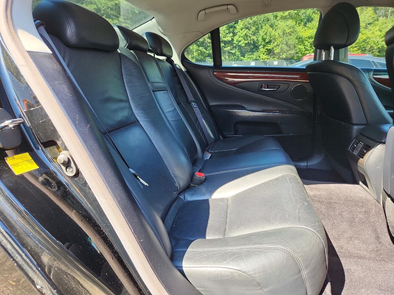 2010 Lexus Ls 460 Black vin: JTHCL5EF3A5005579