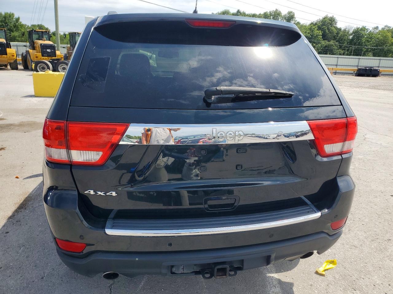 2013 Jeep Grand Cherokee Overland Green vin: 1C4RJFCTXDC619139