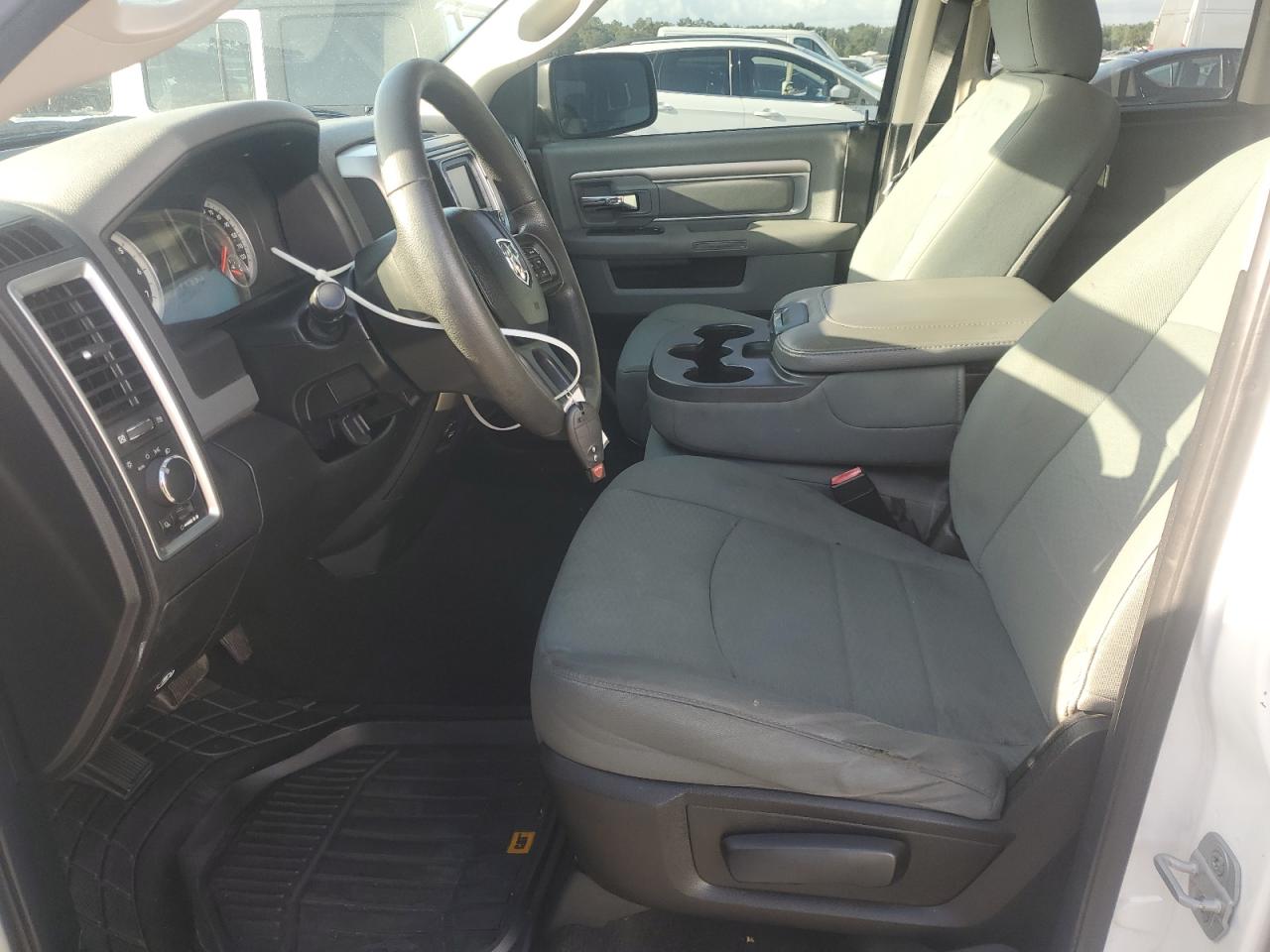 2013 Ram 1500 Slt White vin: 1C6RR6GG3DS679850