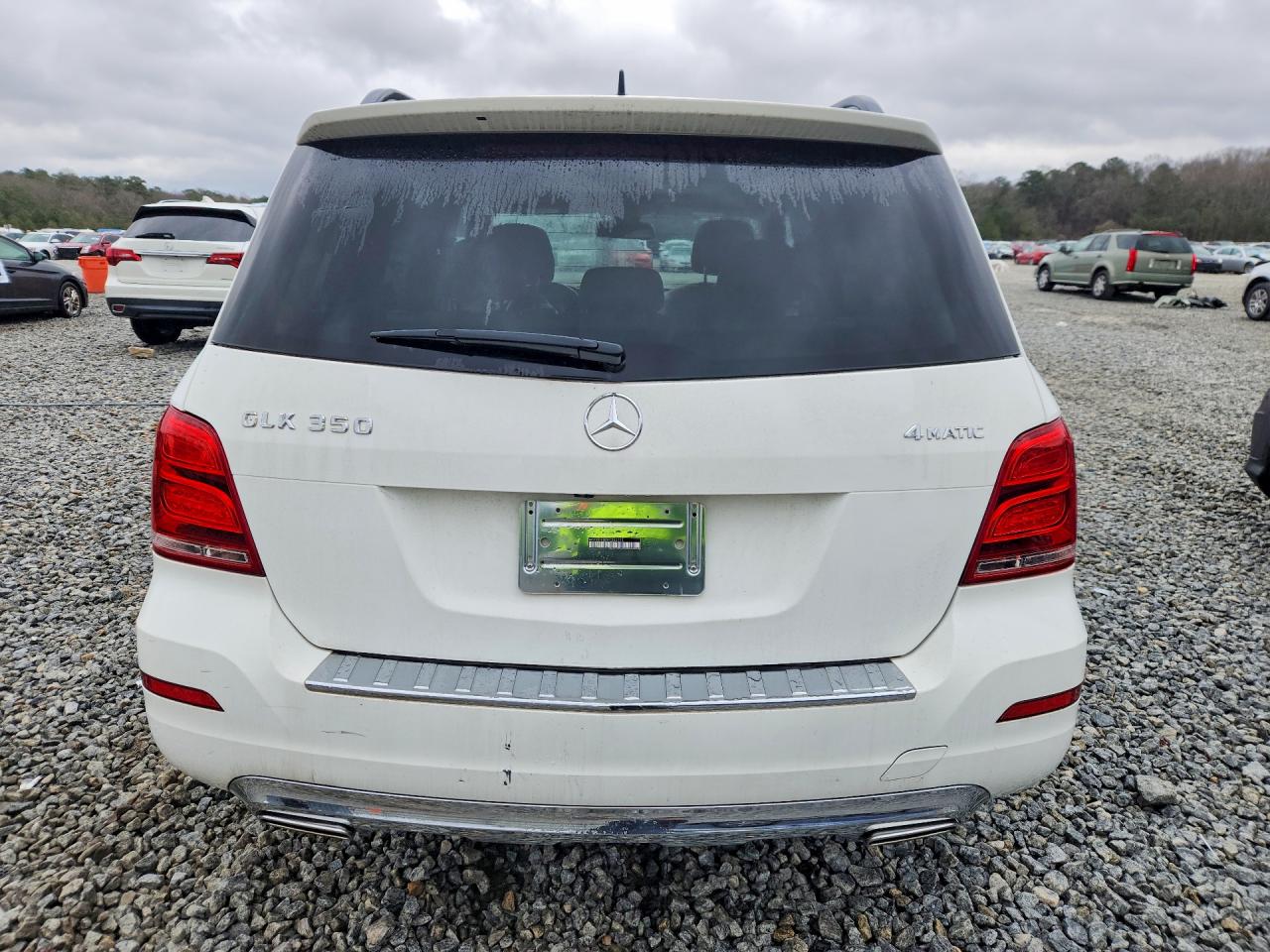 2015 Mercedes-benz Glk 350 4matic White vin: WDCGG8JB0FG352773