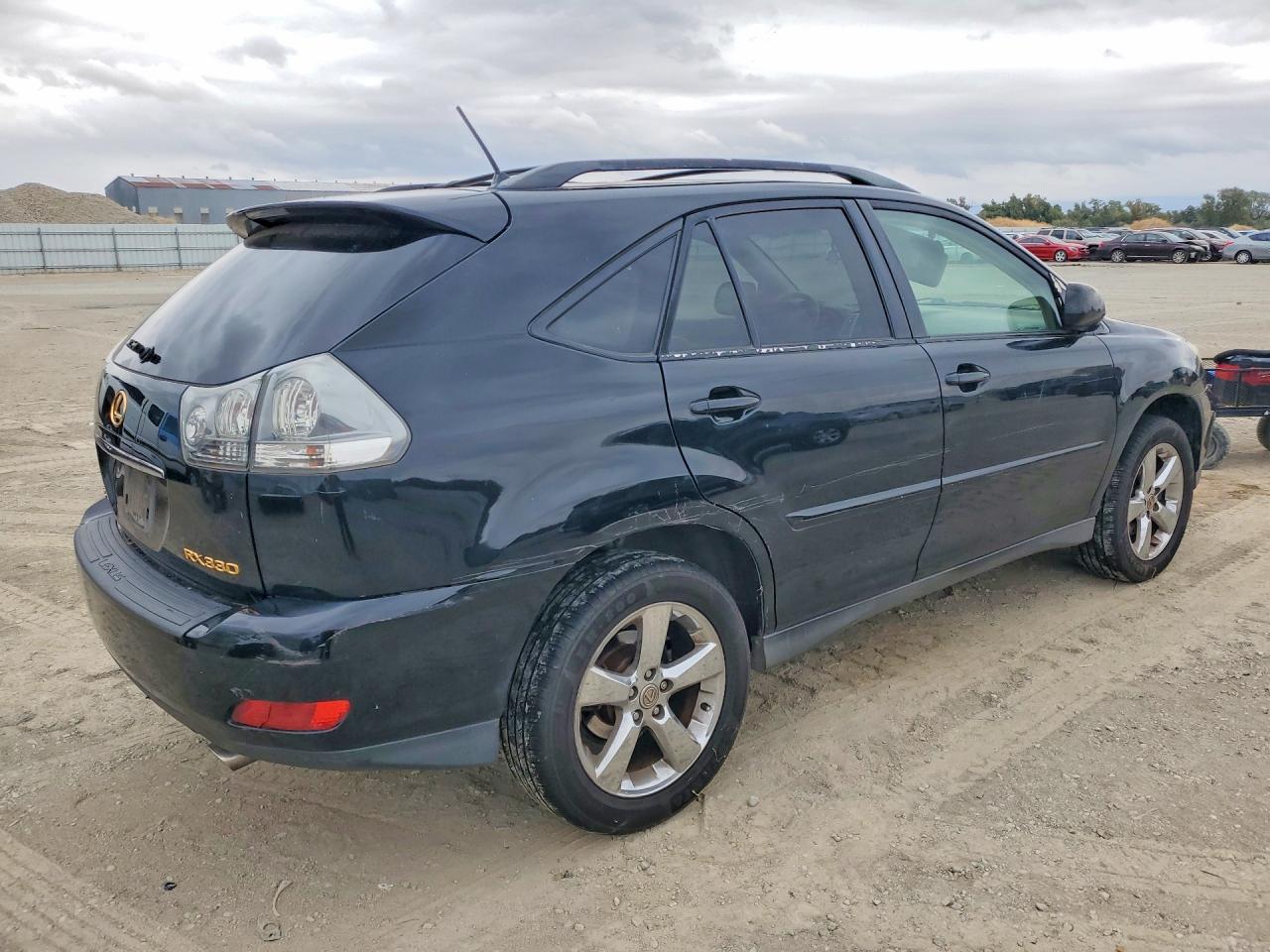 2005 Lexus Rx 330 Black vin: JTJGA31U250048313