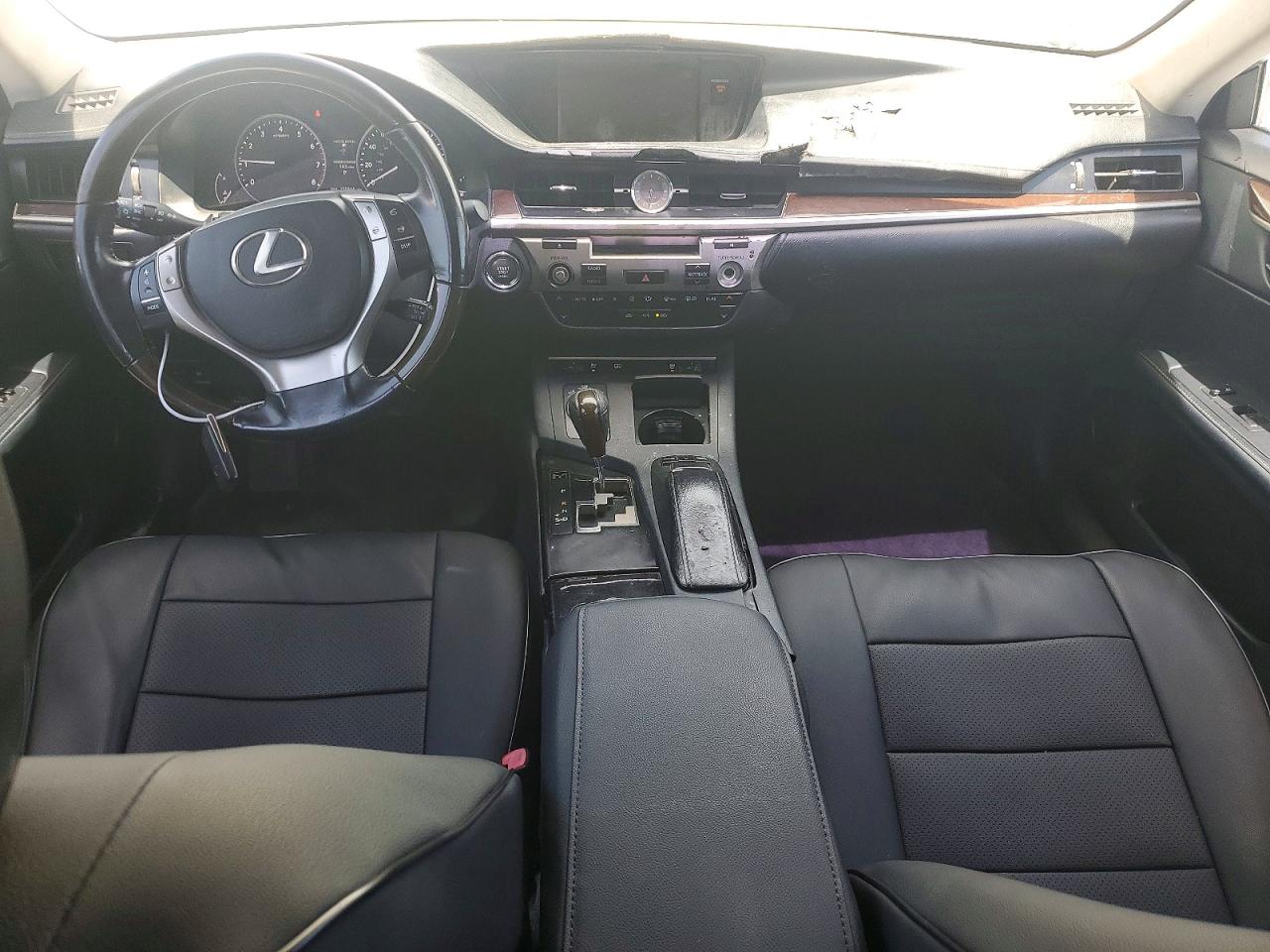 2014 Lexus Es 350 White vin: JTHBK1GGXE2087279