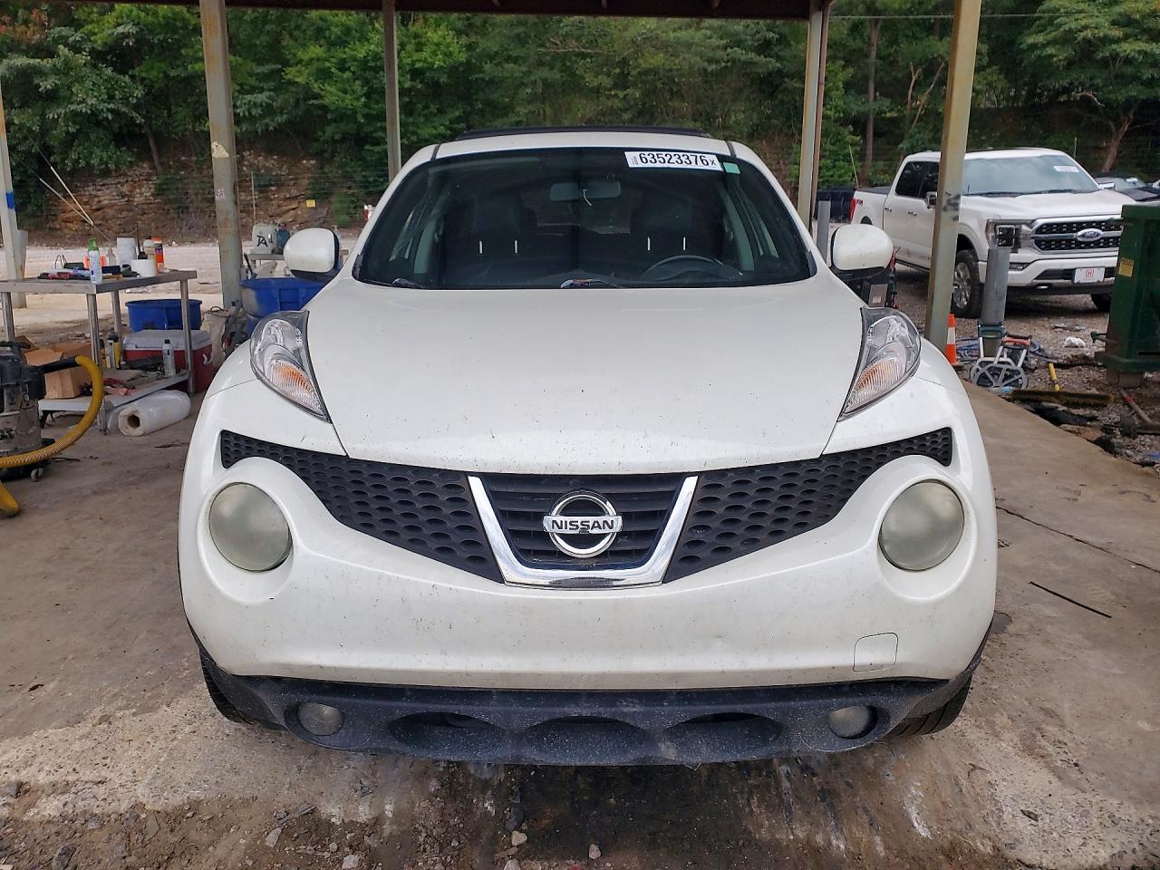 2014 Nissan Juke Sl Белый vin: JN8AF5MRXET354739