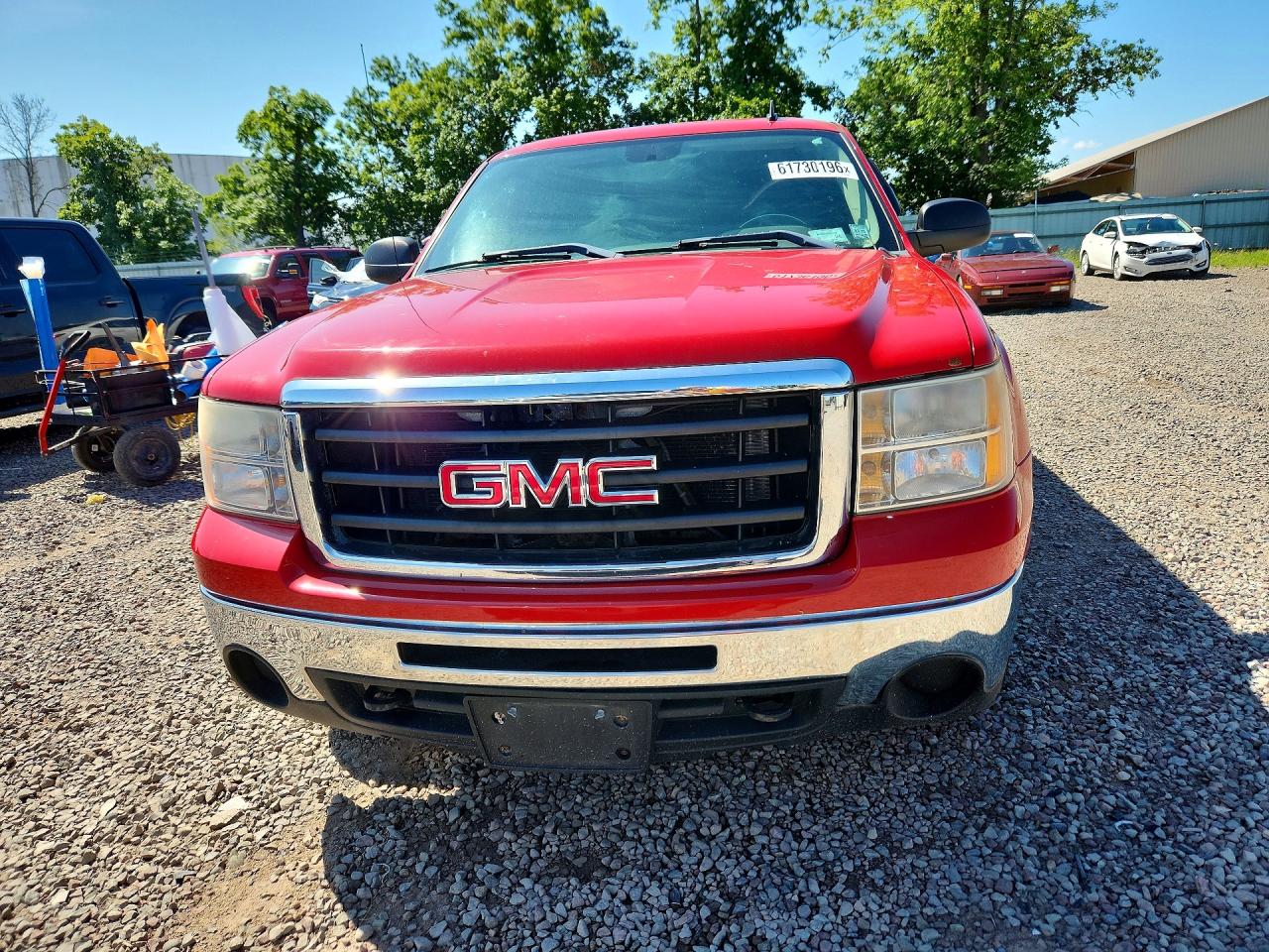 2010 Gmc Sierra K1500 Sle Red vin: 1GTSKVE39AZ278847