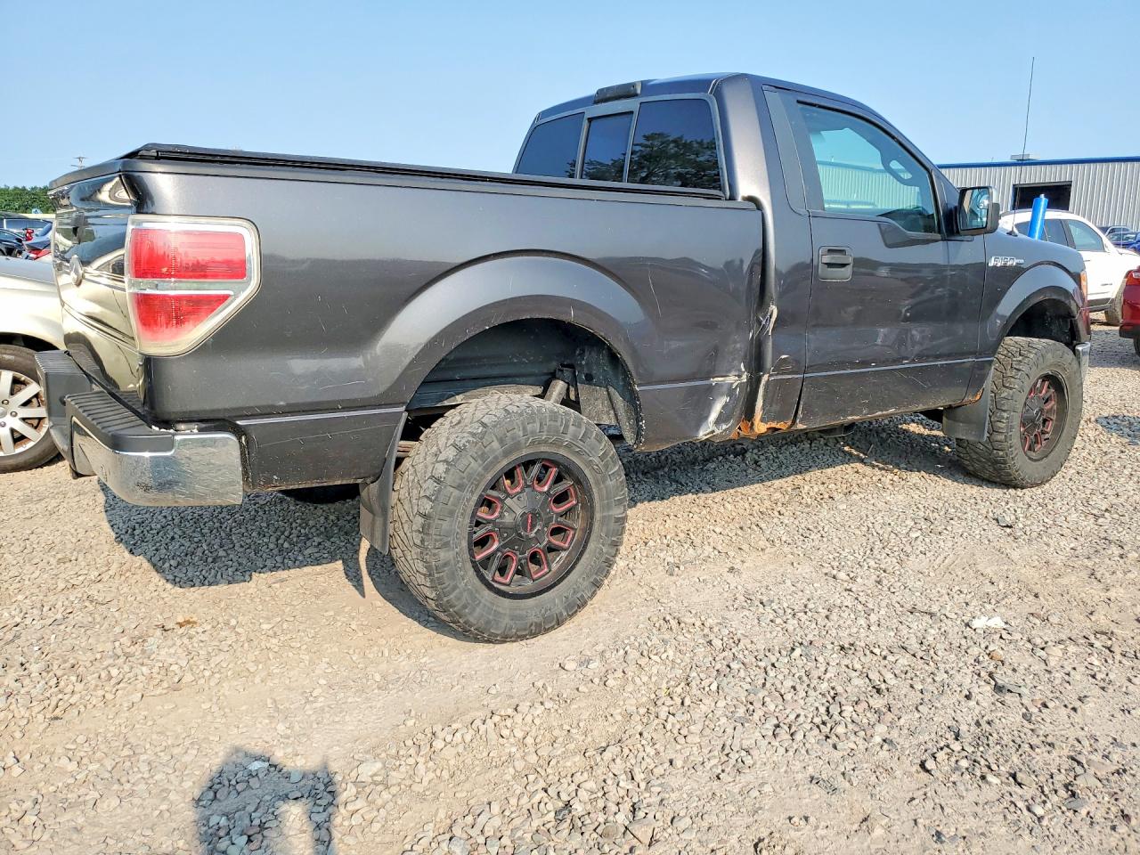 2009 Ford F150 Gray vin: 1FTRF14839KC43895