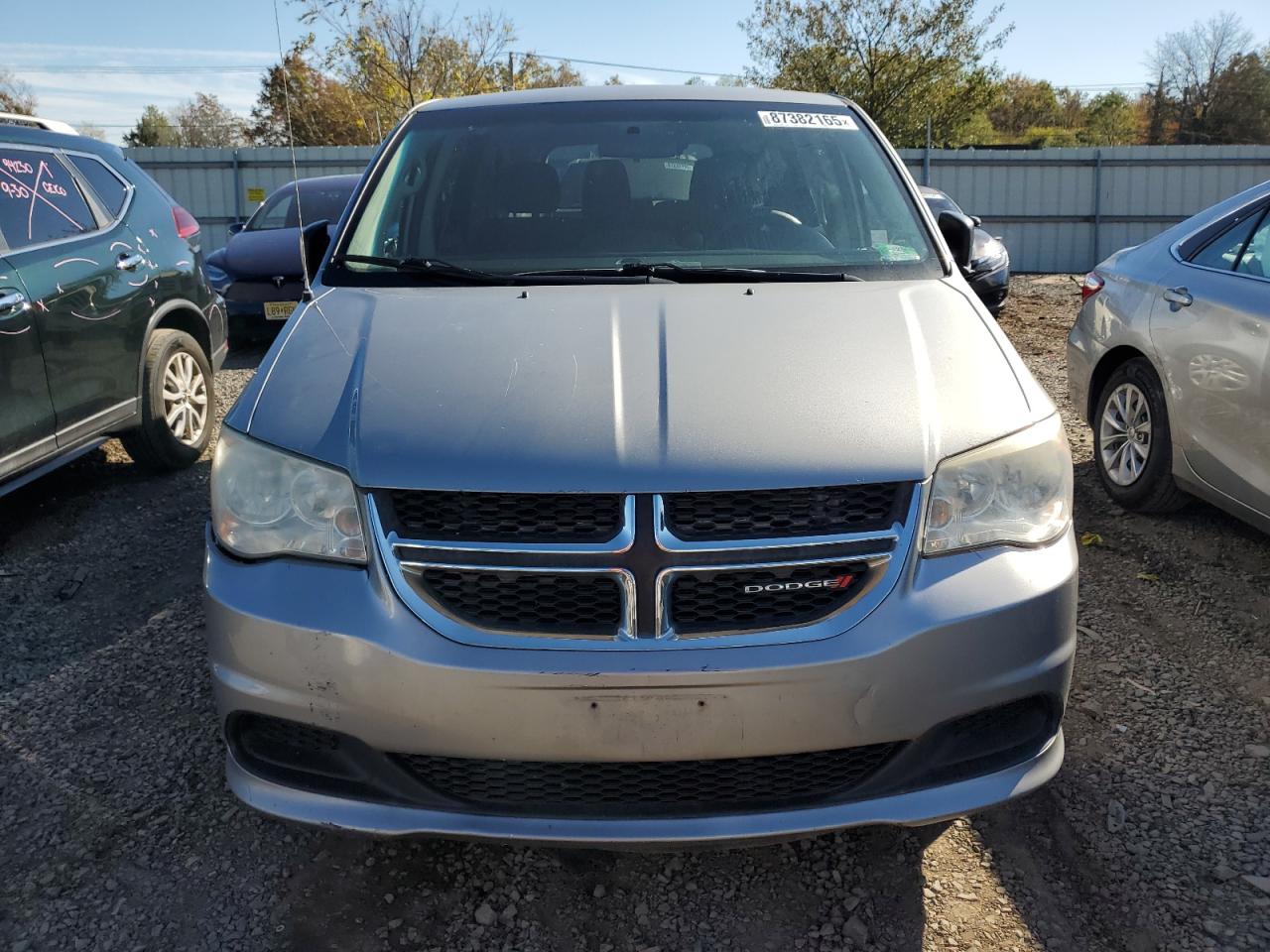 2014 Dodge Grand Caravan Se Silver vin: 2C4RDGBG5ER103734