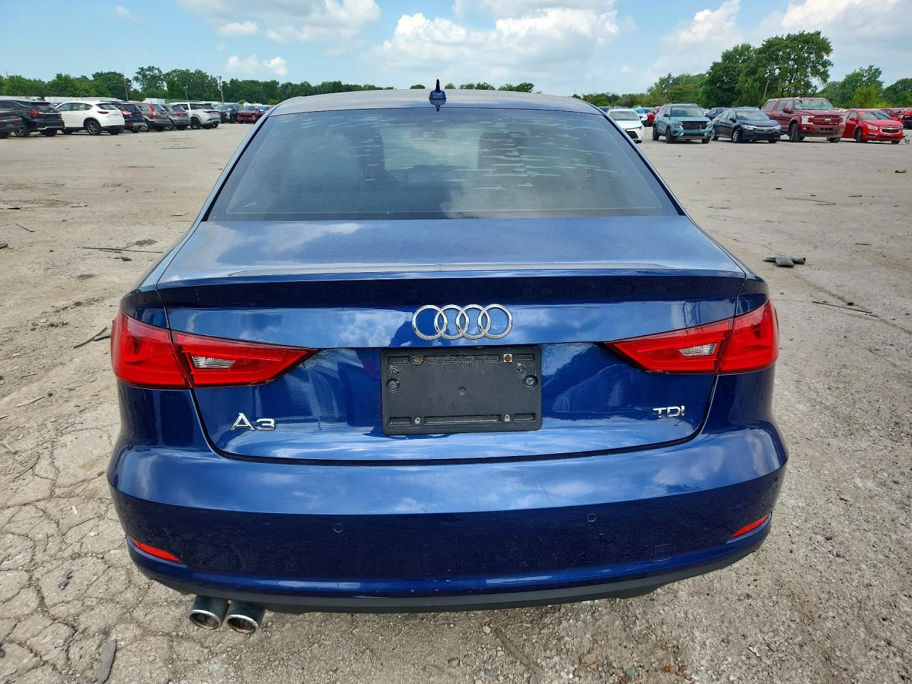 2015 Audi A3 Premium Plus Blue vin: WAUCJGFFXF1038673