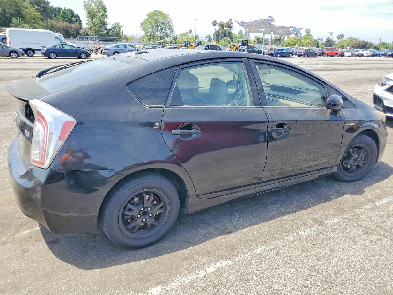 2012 Toyota Prius Three Black vin: JTDKN3DU3C5494158