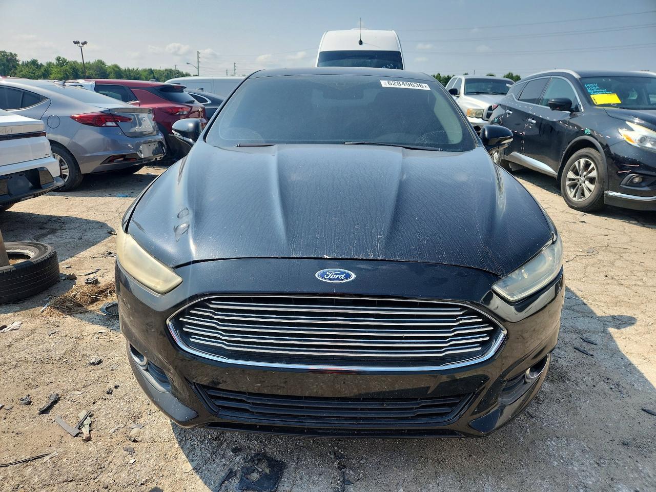 2014 Ford Fusion Se Black vin: 1FA6P0HD6E5379194