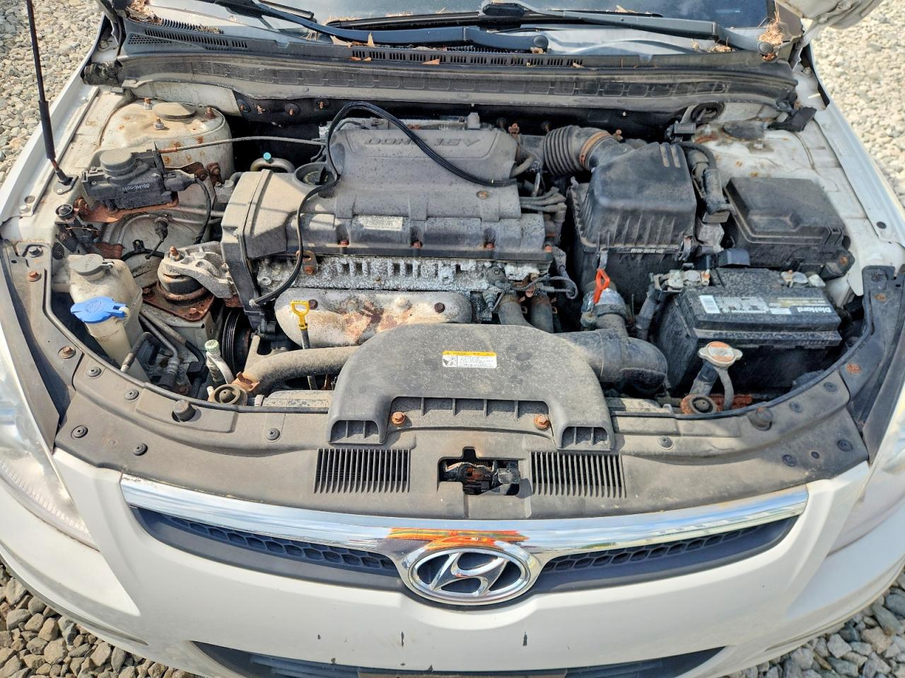 2012 Hyundai Elantra Touring Se White vin: KMHDC8AE3CU131689