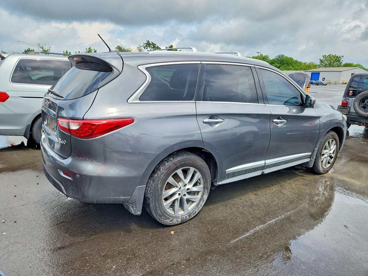 2015 Infiniti Qx60 Base Gray vin: 5N1AL0MM6FC511269