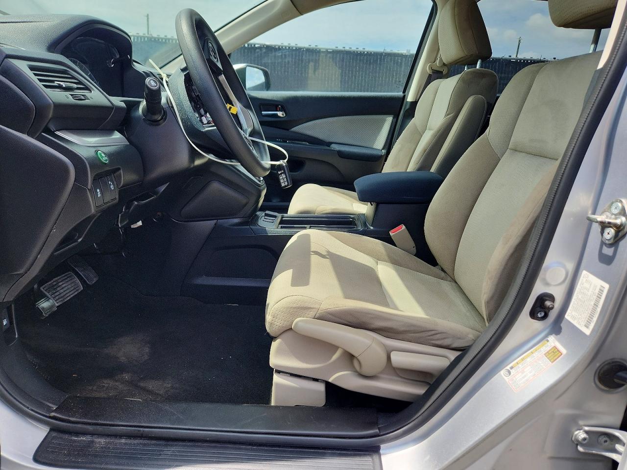 2015 Honda Cr-v Ex Silver vin: 2HKRM3H58FH501193
