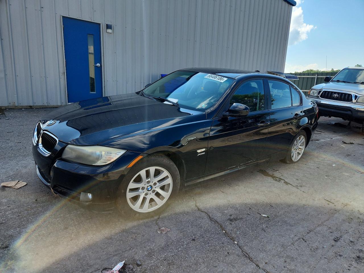 2010 Bmw 328 Xi Black vin: WBAPK7C53AA459945