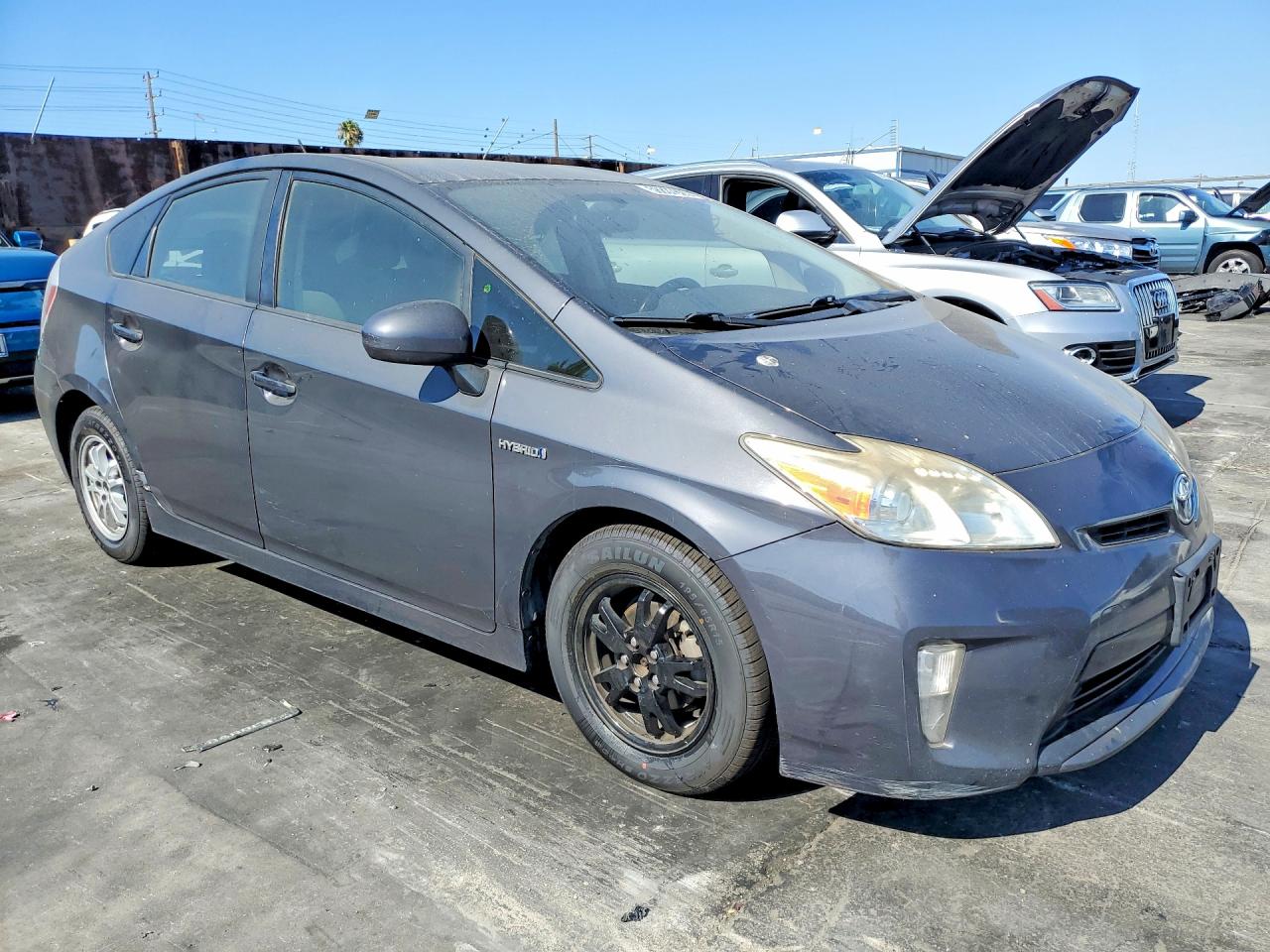 2015 Toyota Prius Two Gray vin: JTDKN3DU6F0479929