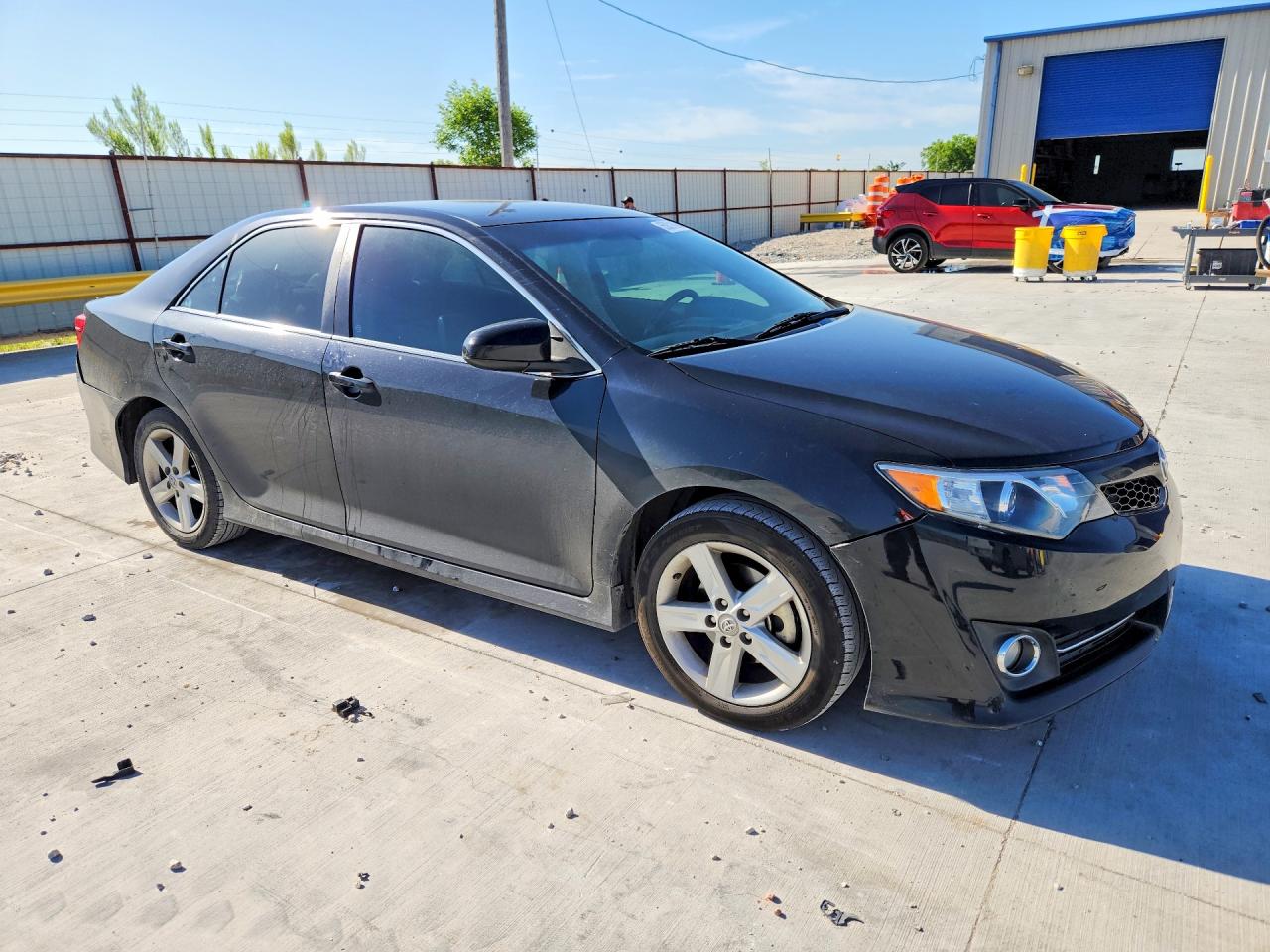 2014 Toyota Camry Se Black vin: 4T1BF1FK6EU738192