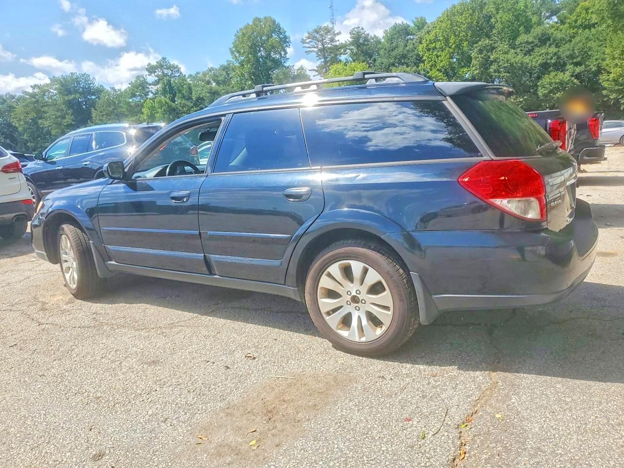 2009 Subaru Outback 2.5i Limited Black vin: 4S4BP66C497331804
