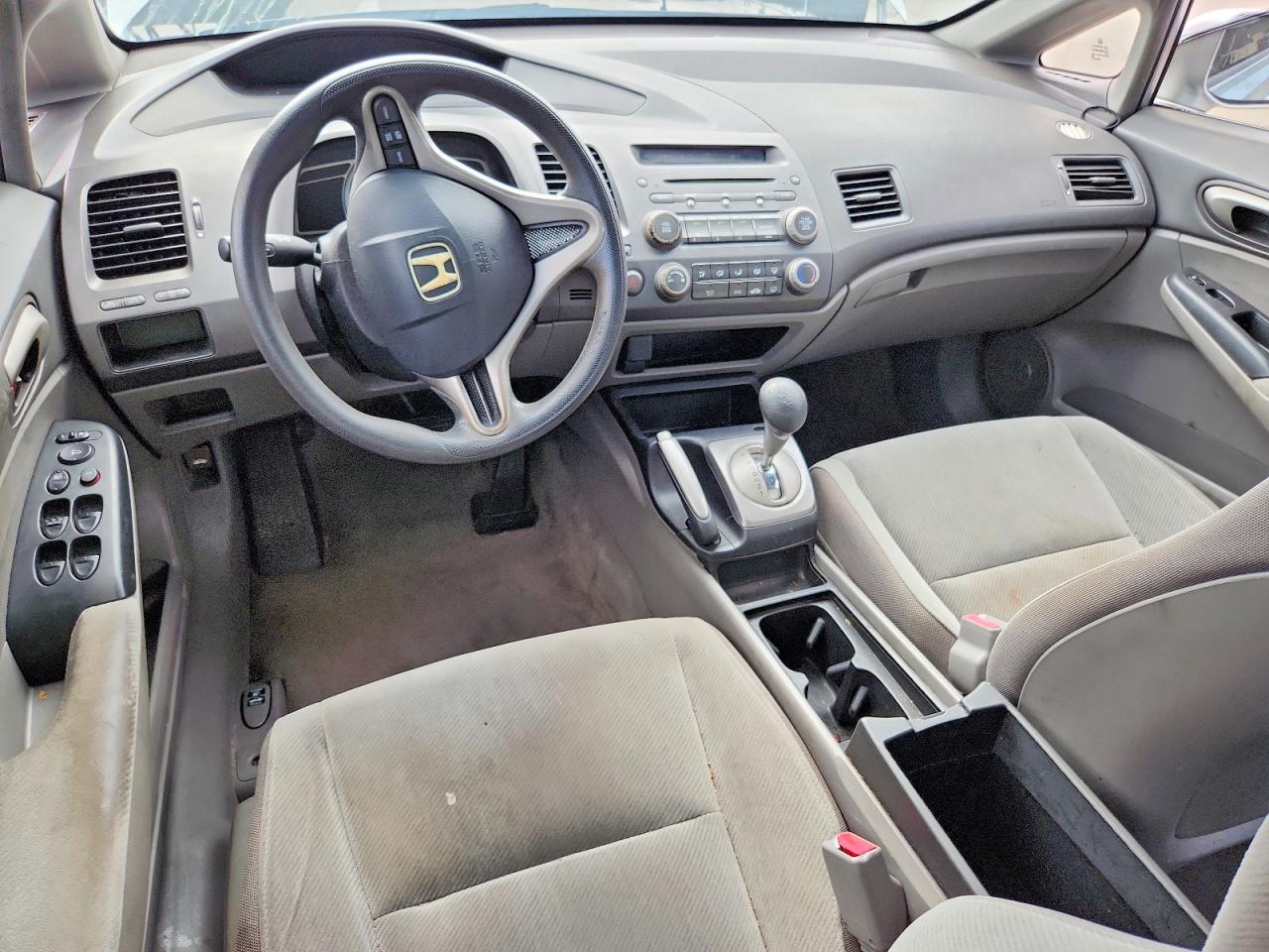 2010 Honda Civic Lx Gray vin: 19XFA1F55AE051339