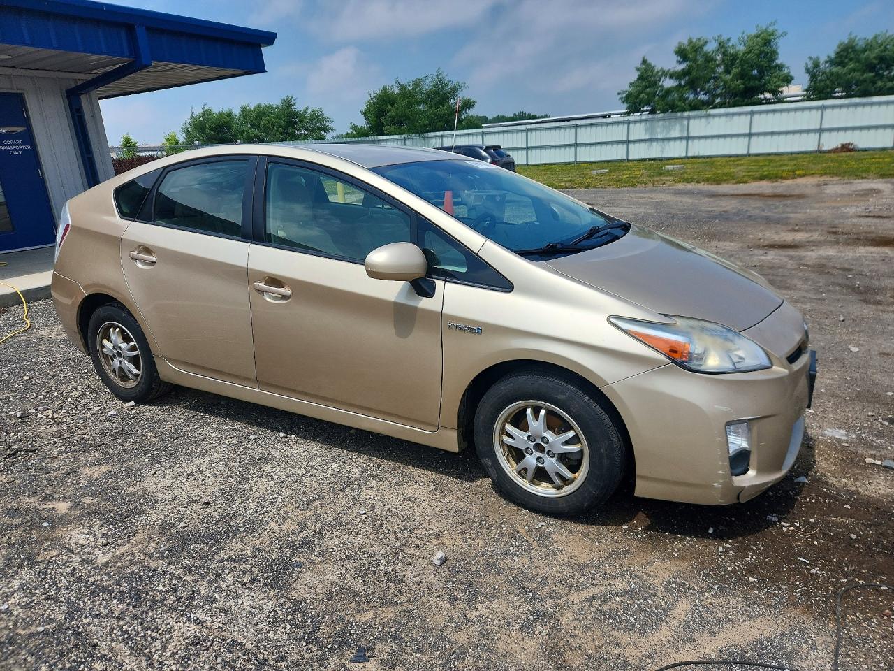 2010 Toyota Prius Ii Золотой vin: JTDKN3DUXA1026254