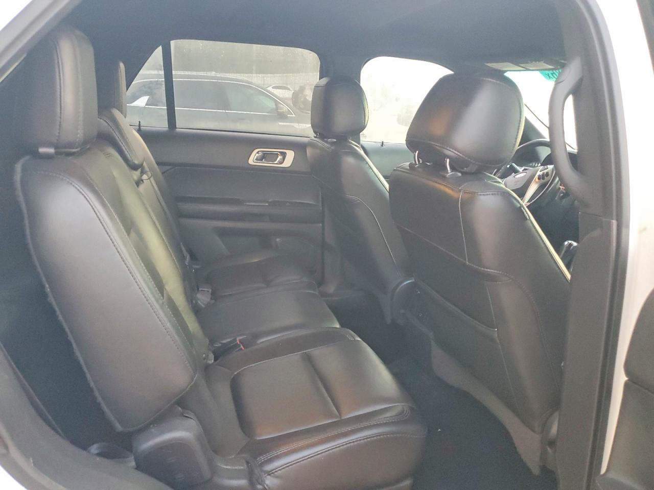 2015 Ford Explorer Limited White vin: 1FM5K7F82FGA10644