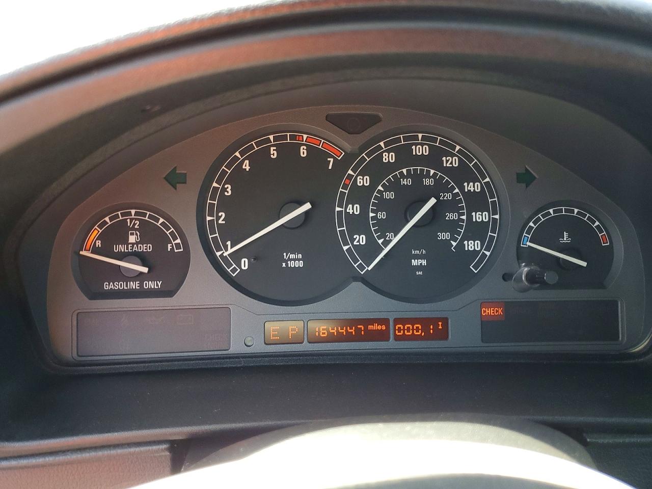 1991 Bmw 850 I Automatic Burgundy vin: WBAEG2310MCB72020
