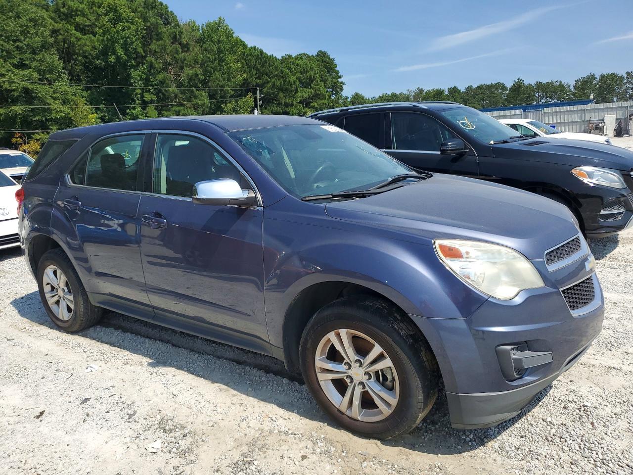 2013 Chevrolet Equinox Ls Blue vin: 2GNALBEK5D6417975