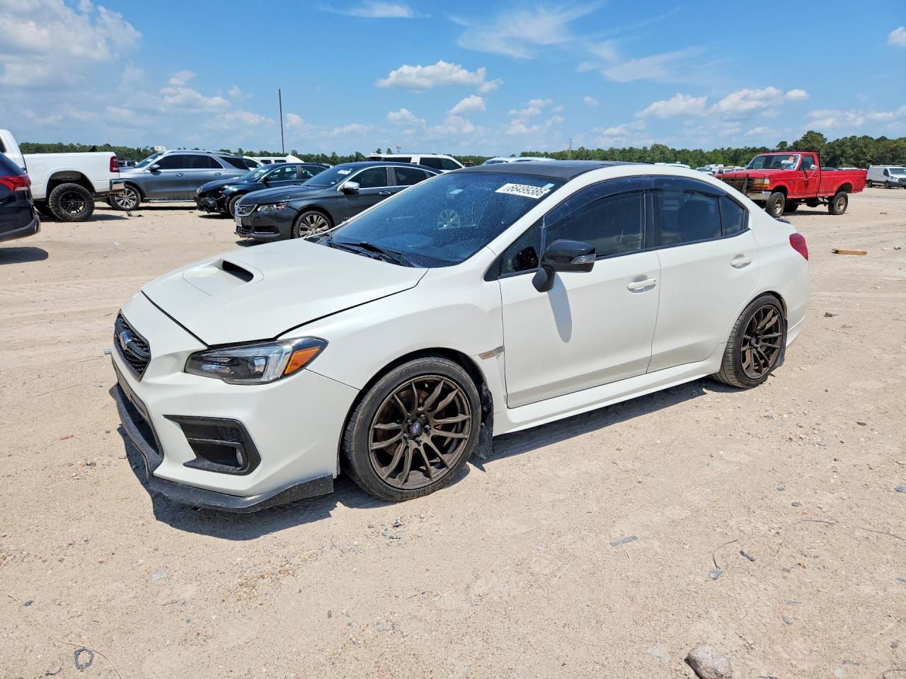 2018 Subaru Wrx Limited White vin: JF1VA1L63J8834295