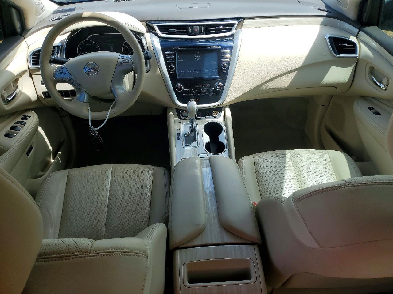 2015 Nissan Murano Sl White vin: 5N1AZ2MG1FN241036