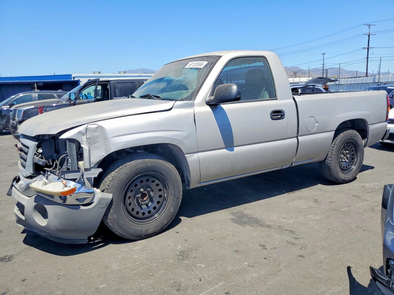 2006 Gmc New Sierra C1500 Beige vin: 3GTEC14X16G169667