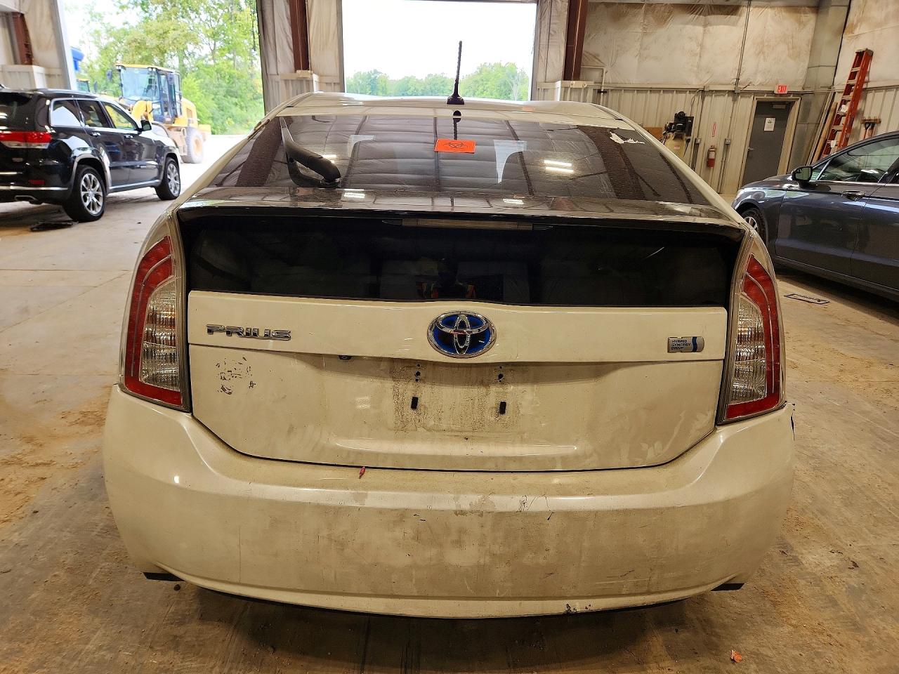 2012 Toyota Prius Four Белый vin: JTDKN3DU3C1500502