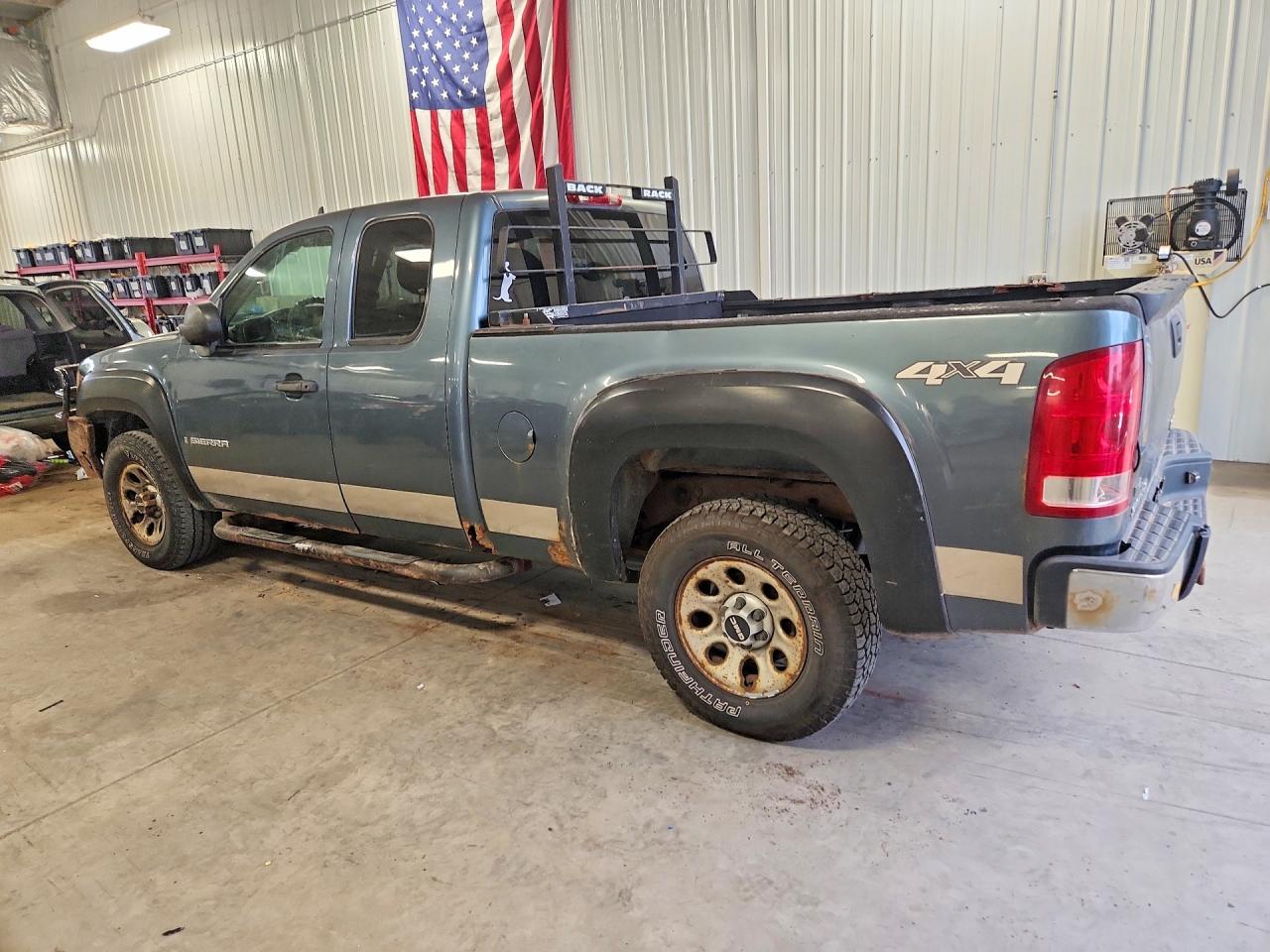 2008 Gmc Sierra K1500 Blue vin: 2GTEK190881212802